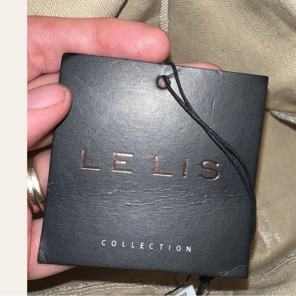 0789. LE LIS SNAKESKIN PRINT MINI DENIM SKIRT SIZE SMALL NWT - Picture 6 of 7